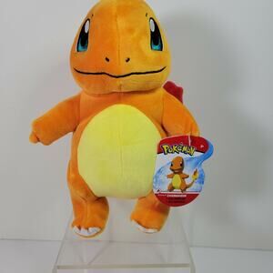 Pokemon Charmander Plush 8" NEW Tags WCT Wicked Cool Toy Plushie Stuffed